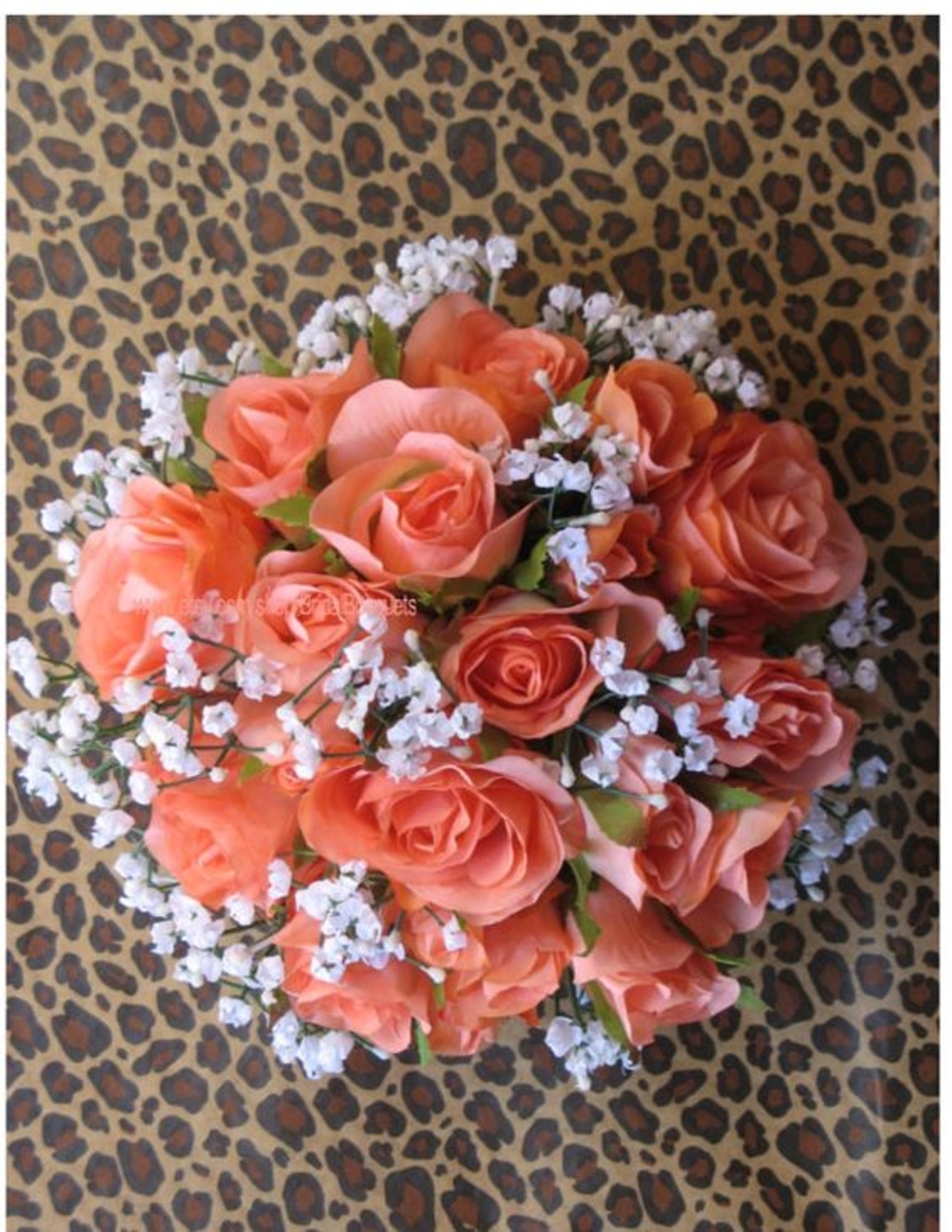 Peachy Rose Bouquet