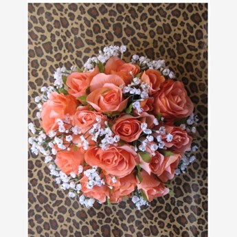 Peachy Rose Bouquet