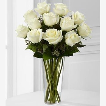 White Affectionate Roses
