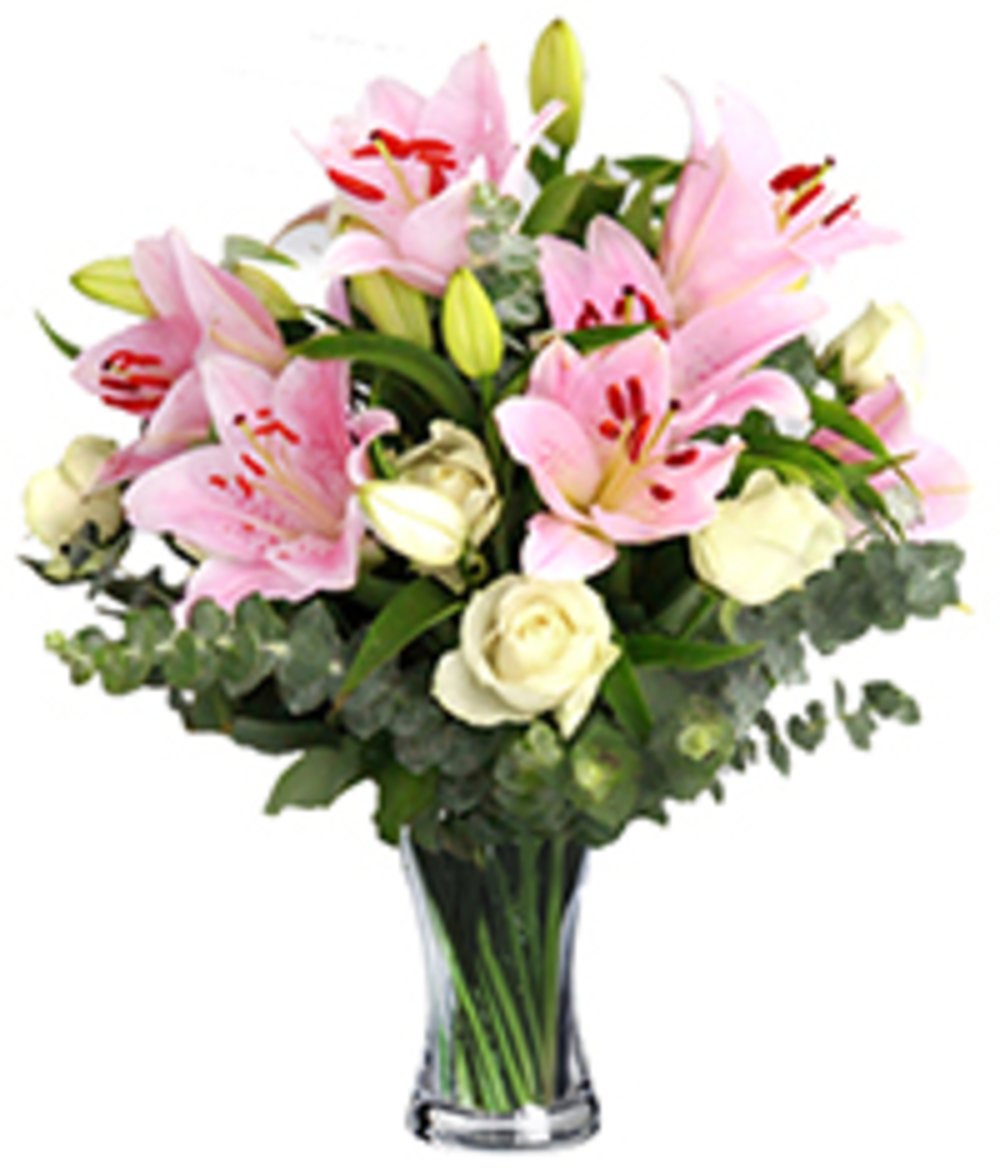 Pink Blossom Flower Vase