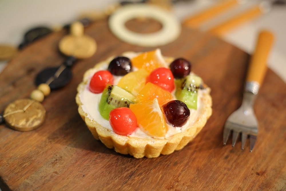 Fruit Tart Cupcake