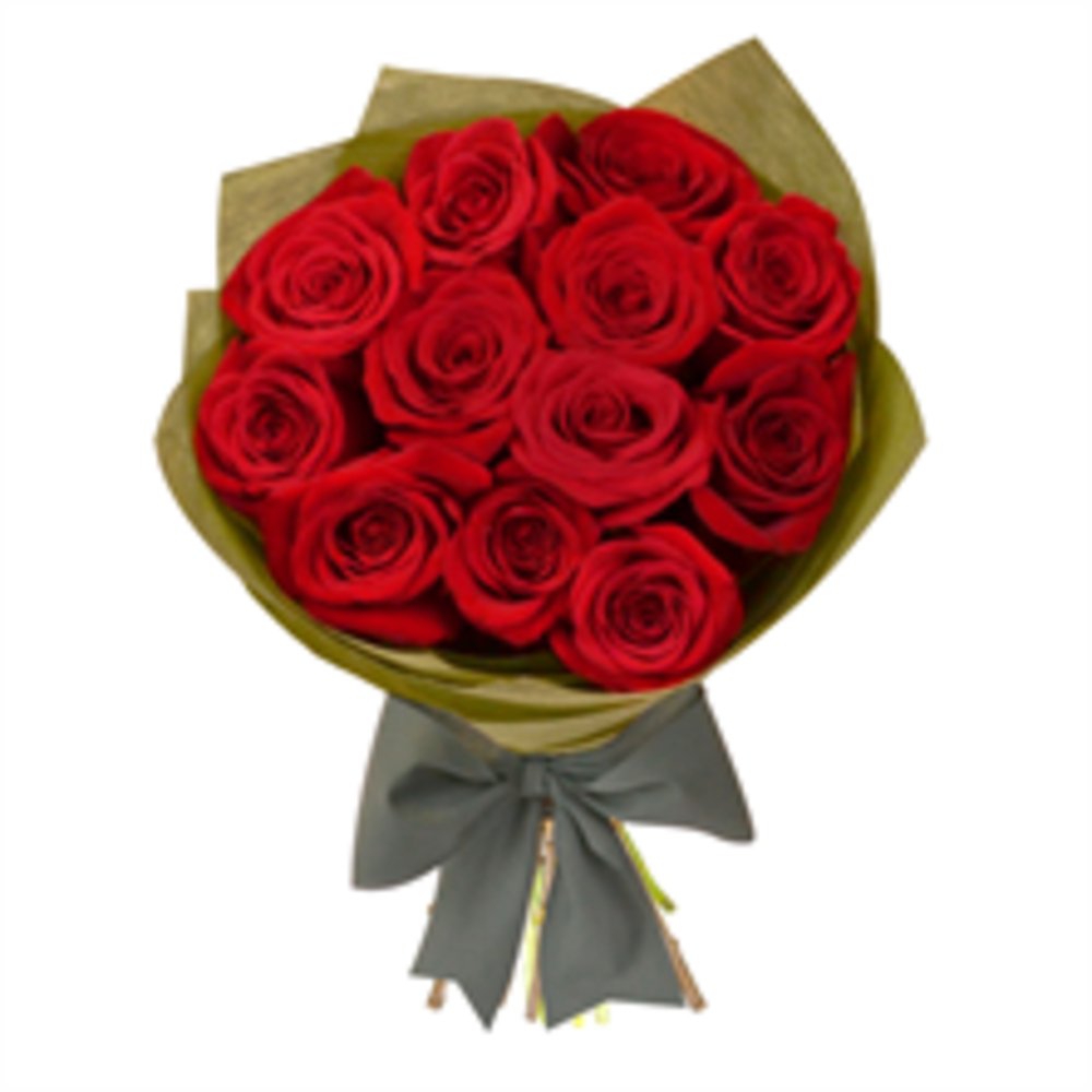 16 Red Roses Hand Bouquet
