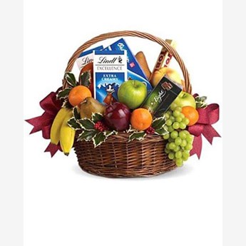 Chocolate Fruit Combo Basket