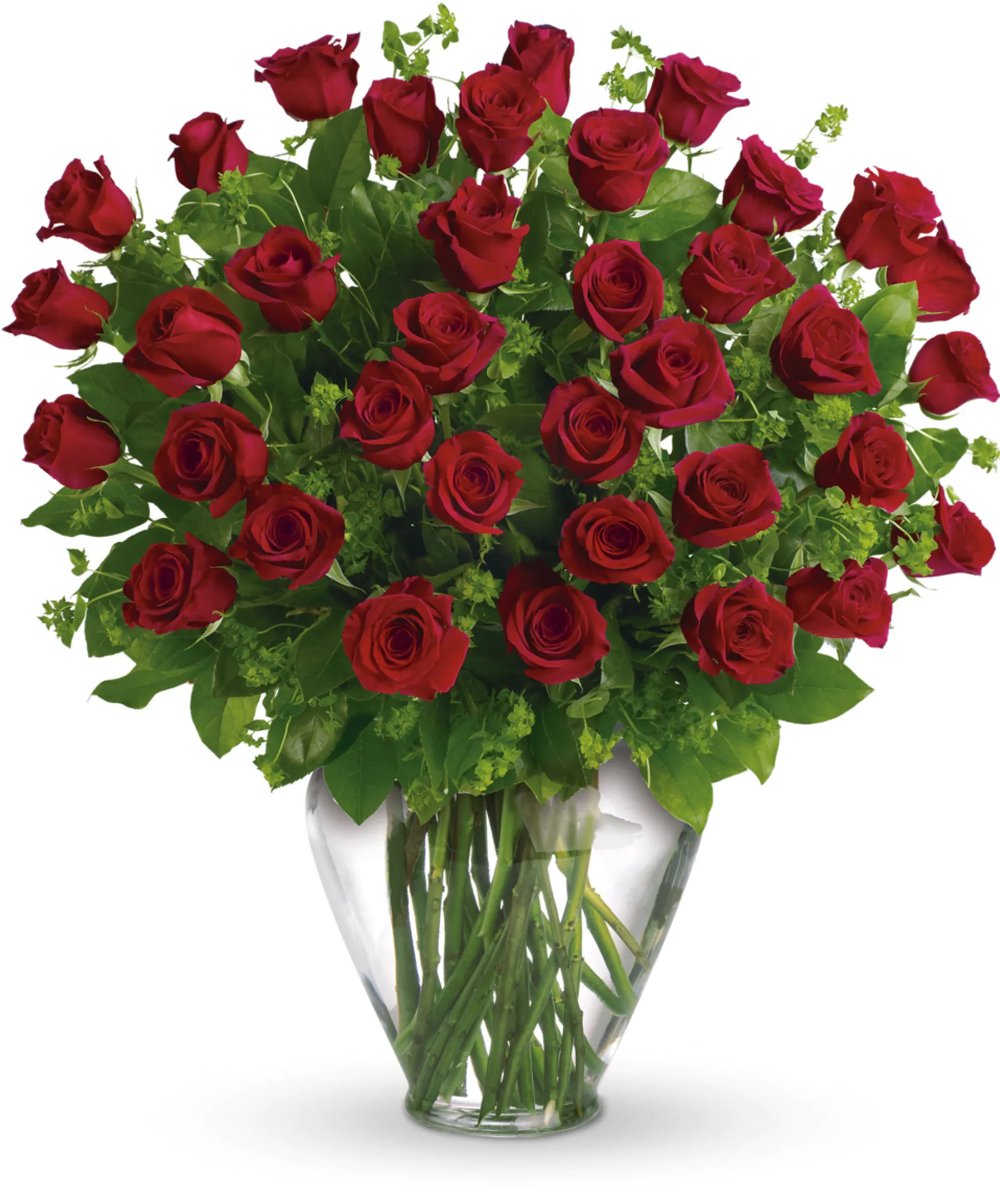 36 Birthday Red Roses