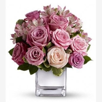 Pretty Pink Mixed Flowers
