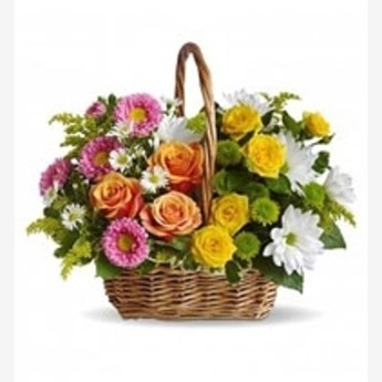 Mixed Flower Basket