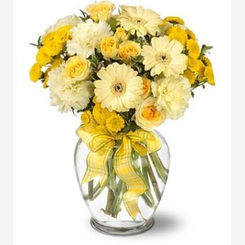 Mixed Blossom Vase