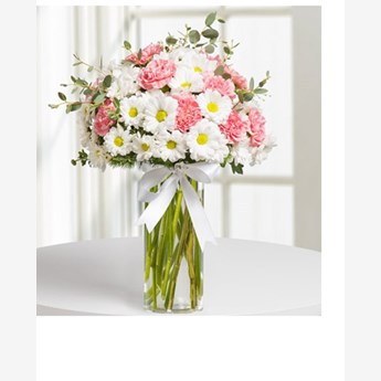 Daisies Carnation Flower Bouquet