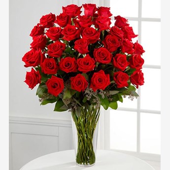 36 Stems Red Rose Arrangement