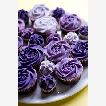 Blue Cupcakes Vanilla Cream