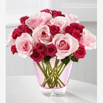 Pretty Pink Rose Bouquet