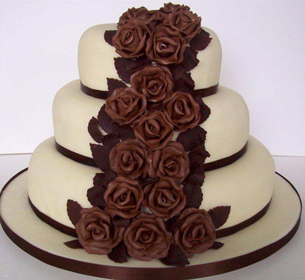 Majestic Chocolate Tier Cake