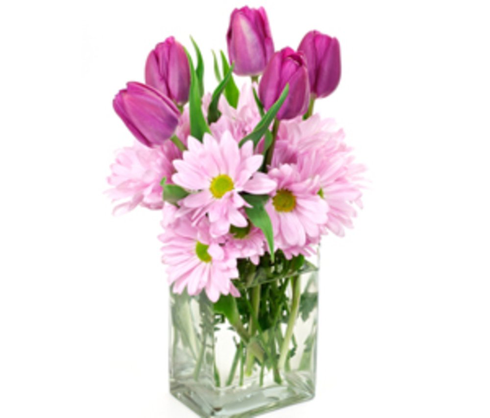 Sweet & Simple Pink Flowers