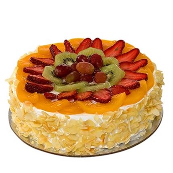 Round Fruit Cake