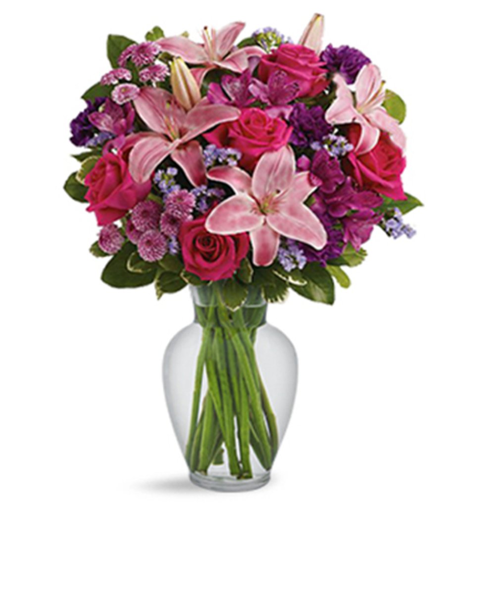 Beautiful Flower Bunch In Vase