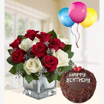 Birthday Gift Cake Combo