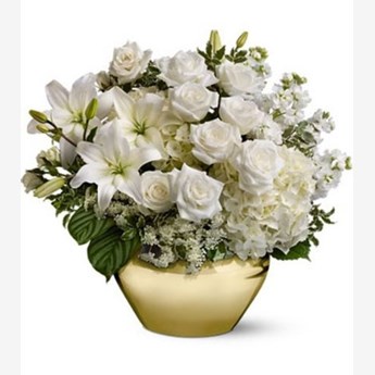 Mixed White Blossom Arrangement