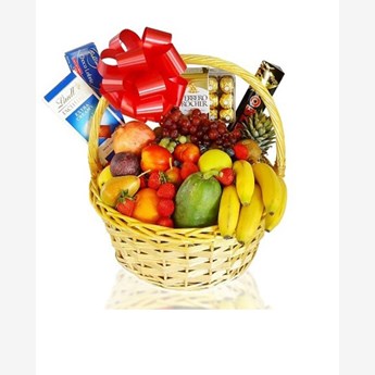 Fruit Chocolate Combo Basket