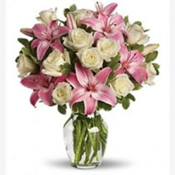 Precious Pink Lilies