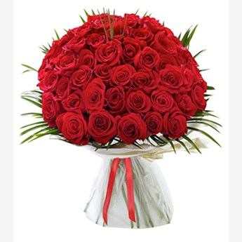 50 Red Rose Bouquet