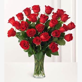25 Red Rose Hand Bouquet