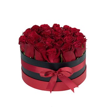 25 Red Rose Arrangement