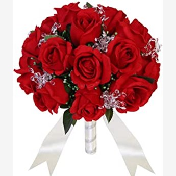 14 Red Roses Hand Bouquet