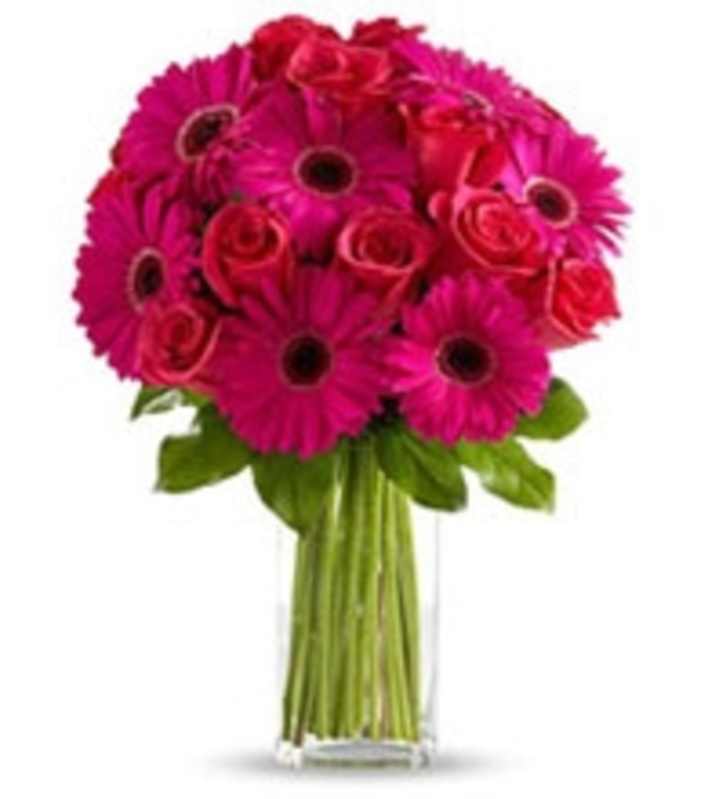 Attractive Mixed Flower Vase