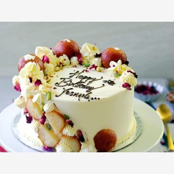 Gulab Jamun Cake