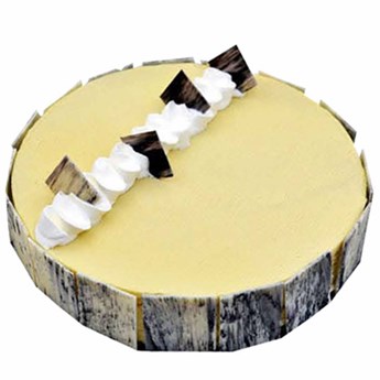 Round Vanilla Cake