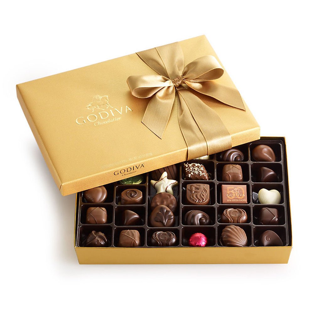 36 Pcs Godiva Chocolates Box