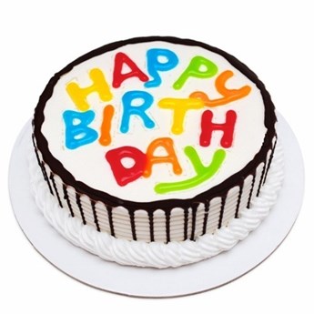 1kg Vanilla Birthday Cake