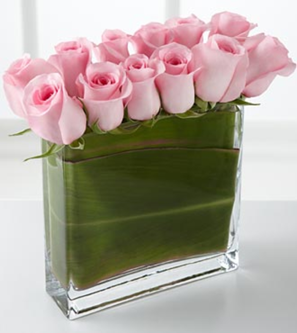 Pink Beauty Flower Vase