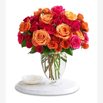 Mixed Rose Flower Arrangement