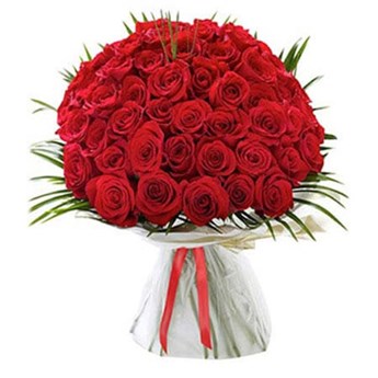 50 Roses Hand Bouquet