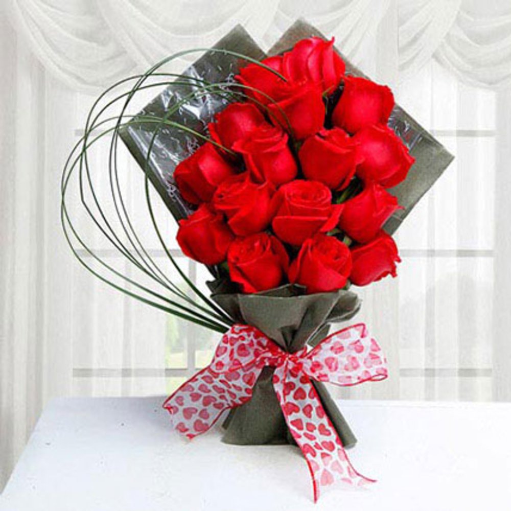16 Red roses  Bouquet