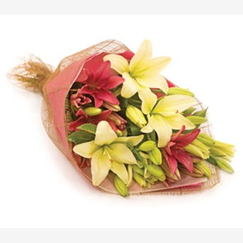 Alluring Lilies Arrangement